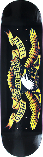 Anti Hero Classic Eagle Black Deck 8.12 x 32