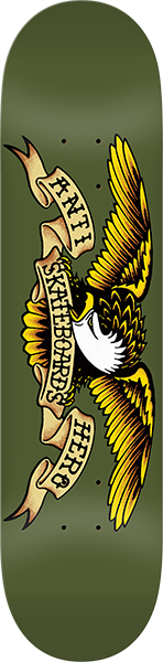 Anti Hero Skateboards Classic Eagle Green Skateboard Deck - 8.38