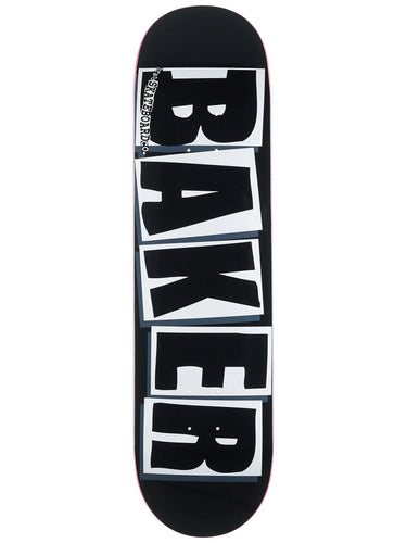 Baker Brand Logo Black/White Deck 8.0 x 31.5