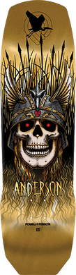 Powell Peralta Andy Anderson Heron 3 Gold Foil Skateboard Deck - 9.13