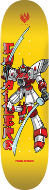 Powell Peralta Caballero Gundam 8.25 Yellow Flight 243 Shape Skateboard Deck