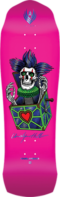 Powell Peralta Chris Hiett Skull Flight Deck 9.5x31.13 Pink