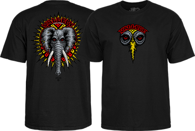 Powell Peralta Mike Vallely Elephant T-Shirt Black