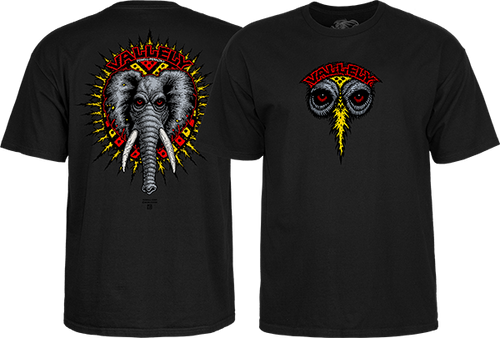 Powell Peralta Mike Vallely Elephant T-Shirt Black