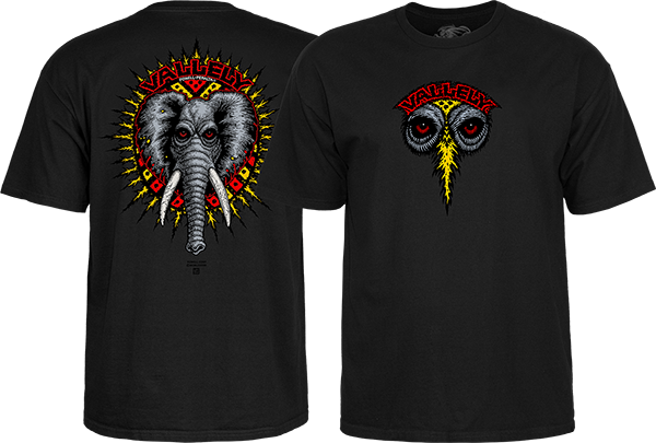 Powell Peralta Mike Vallely Elephant T-Shirt Black